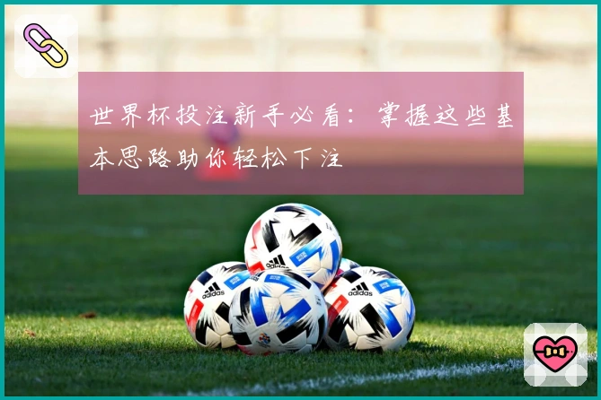 世界杯投注新手必看：掌握这些基本思路助你轻松下注