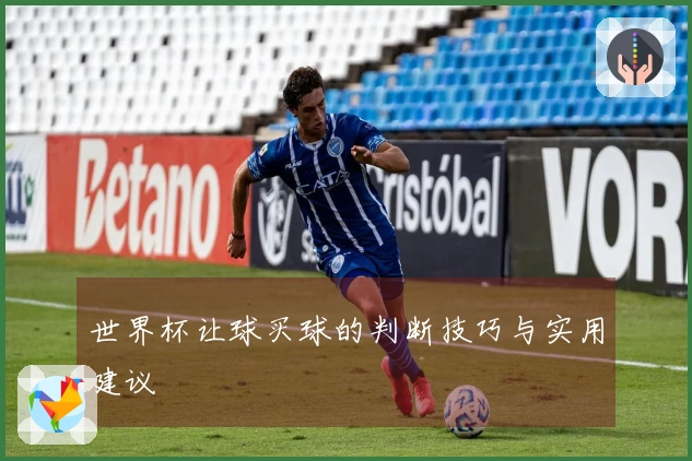 世界杯让球买球的判断技巧与实用建议